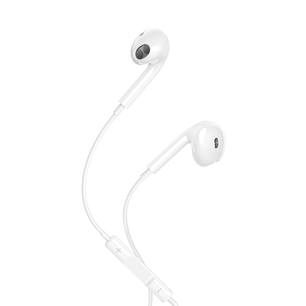 Maxlife trådbundna hörlurar MXEP-04 USB-C vit