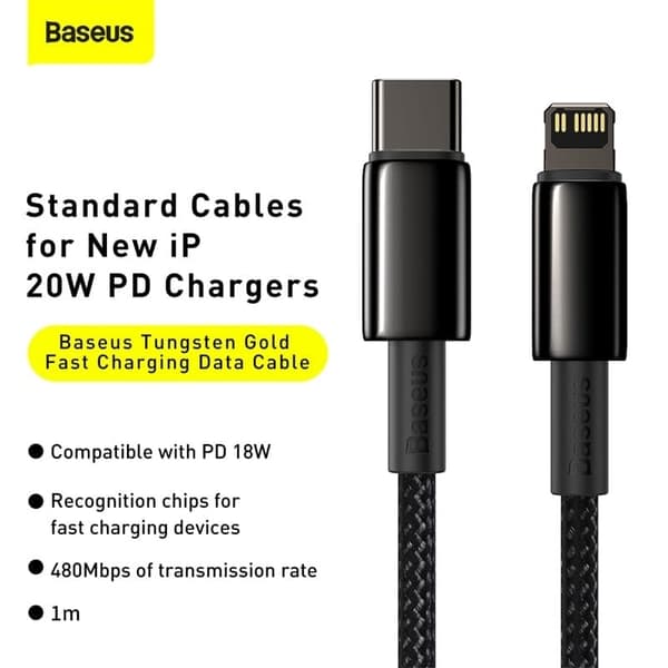 1m Baseus PD Kabel för iPhone