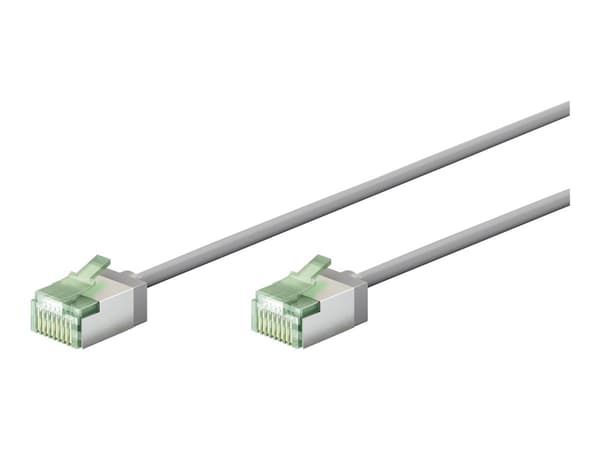 goobay CAT 8.1 U/UTP, Unshielded 15cm Patchkabel Grey grå