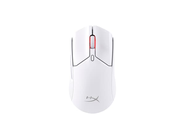HyperX Pulsefire Haste 2 Optisk trådlös Kablet vit vit
