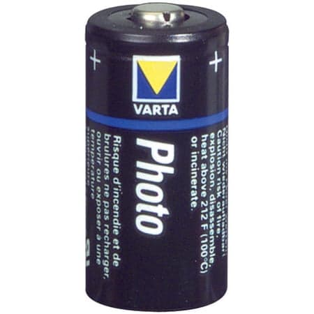 Varta Photo CR123A Standardbatterier 1430mAh
