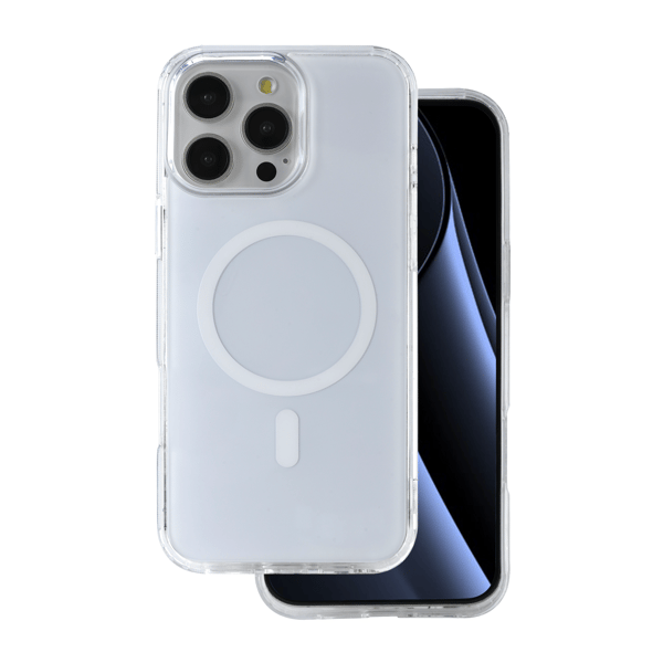 Lowkey Mag för iPhone 14 Pro vit
