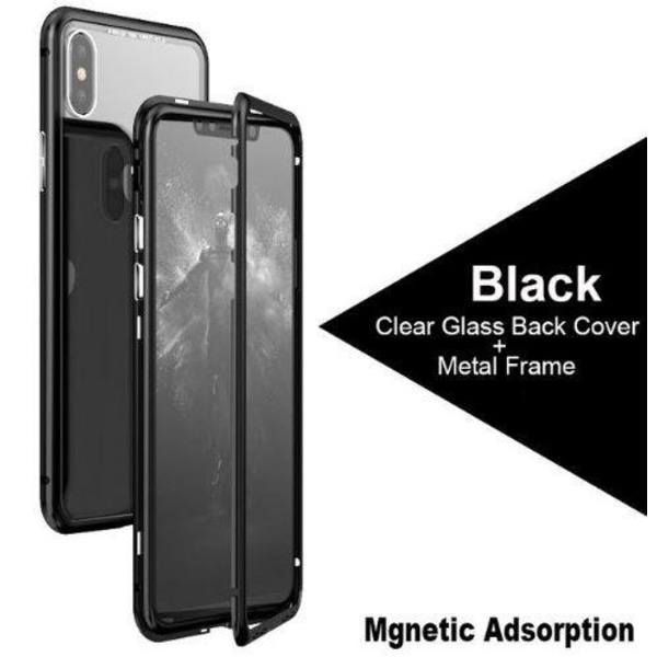 magnetisk glas bakfodra för iPhone Xs max