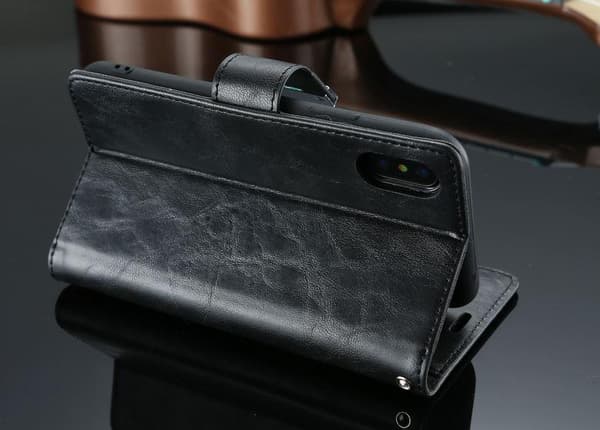 5 kort platser plånbok fodral för iPhone 7/8 plus