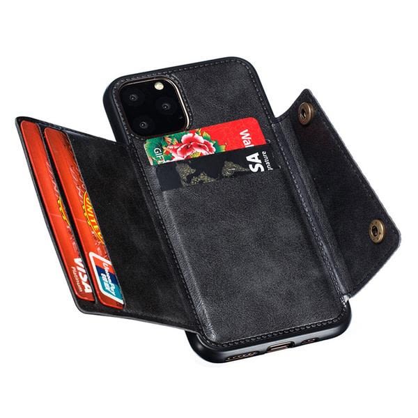 ny design iphone 11 pro max plånboks fodral med magnet röd "Red"
"Röd"