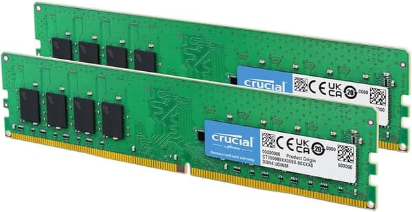 Crucial DDR4 32GB kit 3200MHz CL22