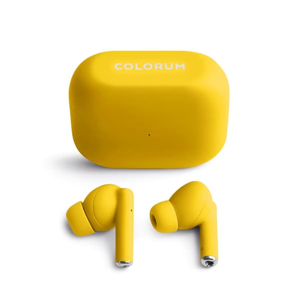 COLORUM TWS Bluetooth-hörlurar CTWS-05 xGul