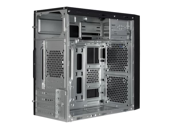 Inter-Tech IT-6505 Reto Tower Micro ATX svart svart