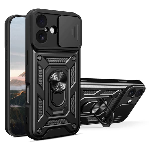 Defender Slide skal för iPhone 17 svart svart