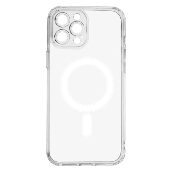 Anti Shock 1,5 mm Mag skal för iPhone 12 Pro Max transparent kameraskydd transparent
