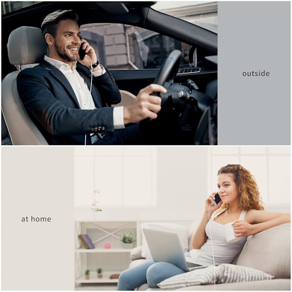 2 st Snabbladdningskabel USB-C till Lightning