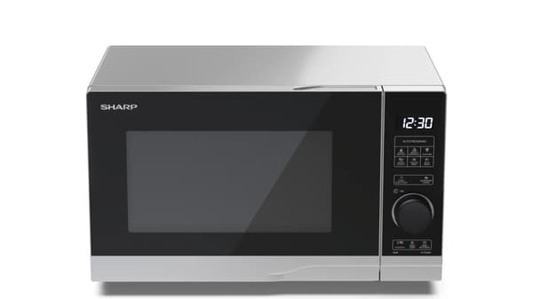 SHARP YC-PS204AE-S Mikrobölgeovn Fritstående 700W 20 liter Silver