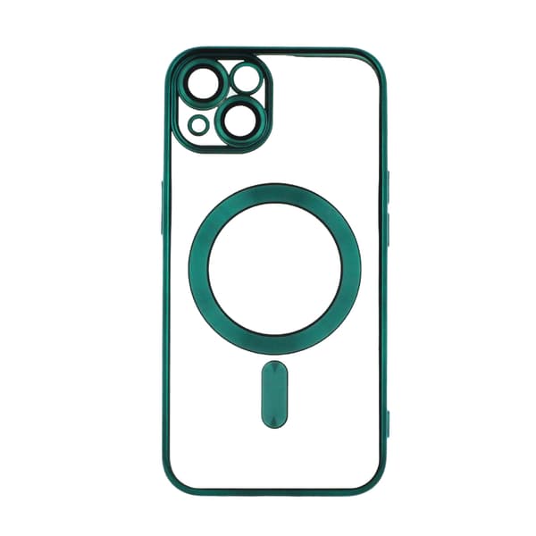 Färgad krom Mag-skal till iPhone 17 6,3\" grön