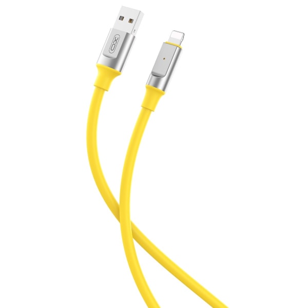 XO kabel NB251 USB - Lightning 1,0 m 6A gul gul