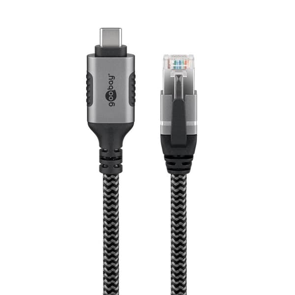 Goobay USB-C 3.1 till RJ45 netvärksadapter 1.5 m CAT6 1 Gbit/s