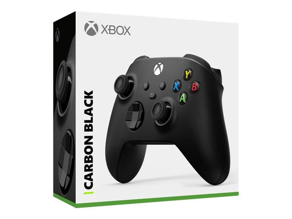 Microsoft Xbox trådlös handkontroll svart svart