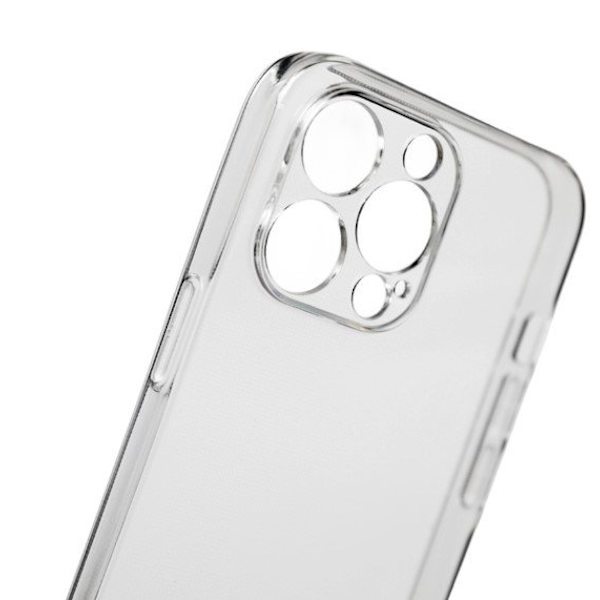 Silikonikuori iPhone 13:lle, kirkas transparent