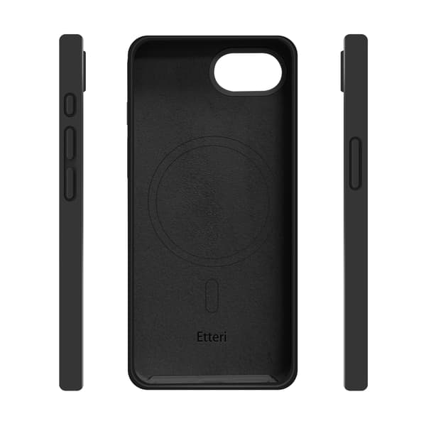 Etteri Silikon Mag skal för iPhone 16e / 17e svart