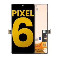 OLED-enhet utan ram för Google Pixel 6 (utan fingeravtryckssensor) (renoverad) (alla färger)