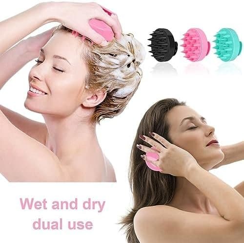3-pack Hårborste för Exfoliering svart
