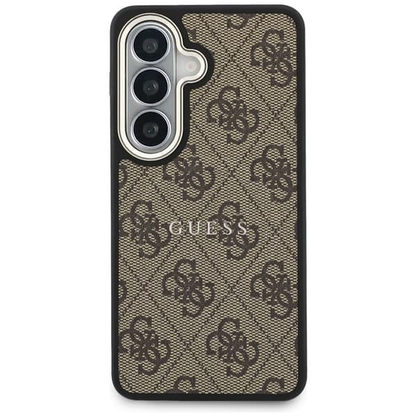 Guess fodral 4G Embossed Ring MagSafe för Samsung Galaxy S26 Plus brun