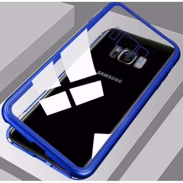 Magnetisk glas bakfodral för Samsung S8