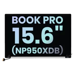 Komplett LCD-skärmenhet för Samsung Galaxy Book Pro 15.6\" (NP950XDB) (Service Pack) (Navy) blå