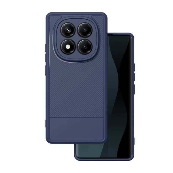 Enkelt kolfodral för Xiaomi Redmi Note 14 Pro 5G (Global) / Note 14 Pro Plus 5G (Global) blå