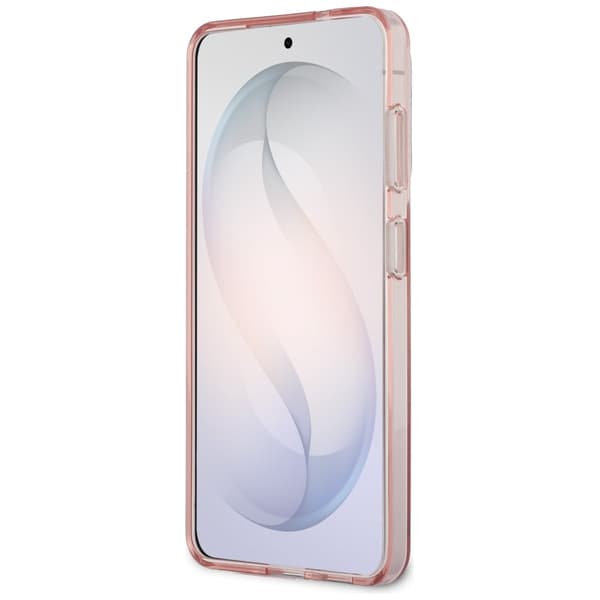 Guess fodral IML Gradient Triangle MagSafe för Samsung Galaxy S26 rosa rosa