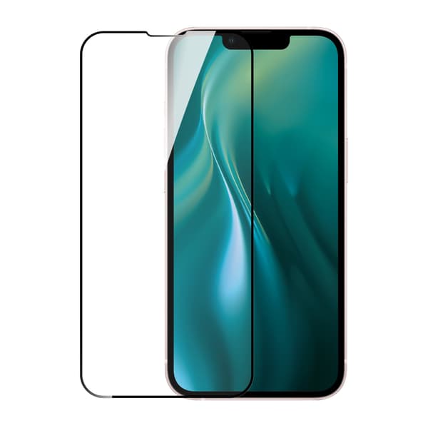 Etteri härdat glas 9D för iPhone 16e / 17e svart