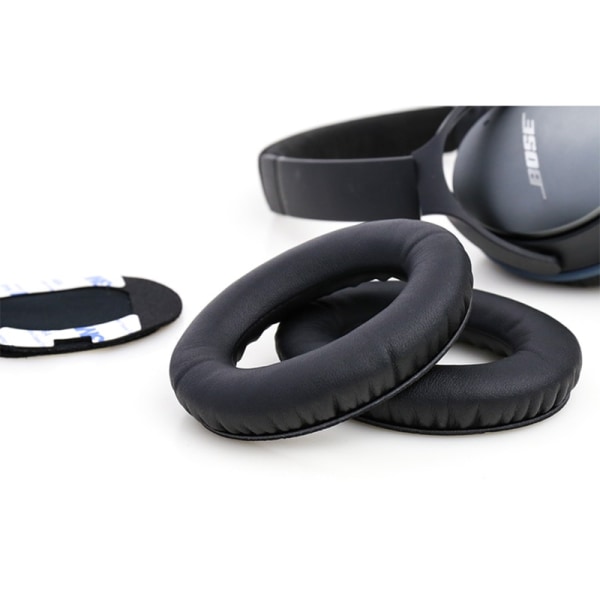 Ersättnings öronkuddar  för Bose QuietComfort svart svart