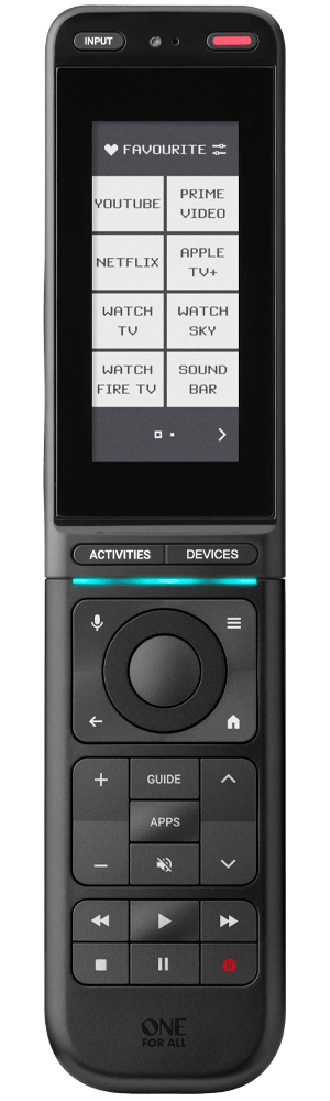 One för All Smart Control Pro Touch URC 7985 Universal fjernstyring svart