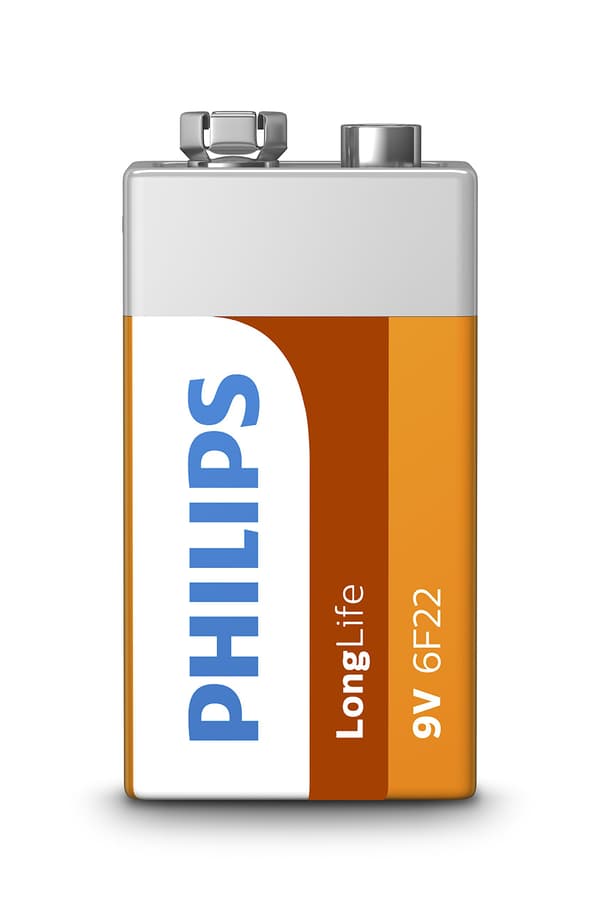 Philips ExtremeLife+ 9V Standardbatterier