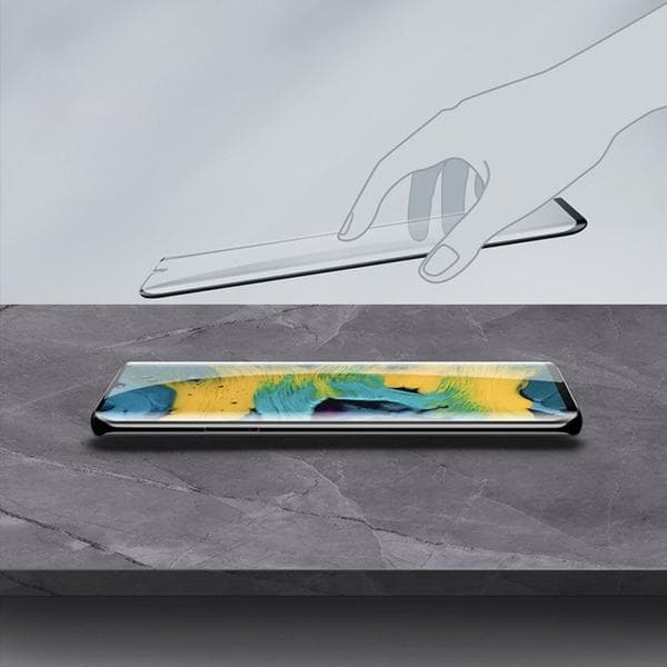 2 stTop kvalitet härdat glas för Huawei p30 pro