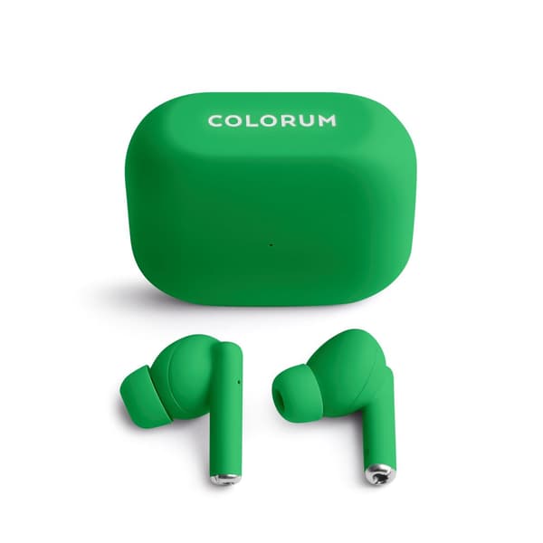 COLORUM TWS Bluetooth-hörlurar CTWS-04 xGrön