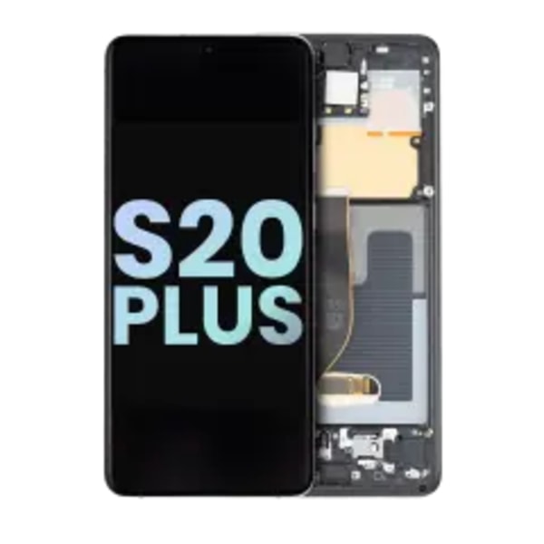 OLED Assembly With Frame For Samsung Galaxy S20 Plus 5G (Service Pack) (Cosmic Gray)