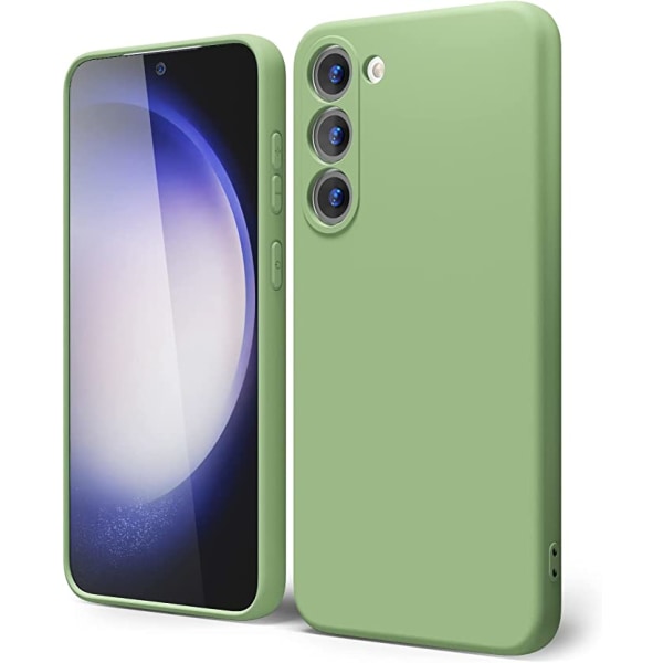 silcon fodral för Samsung  S23 mörkgrön grön