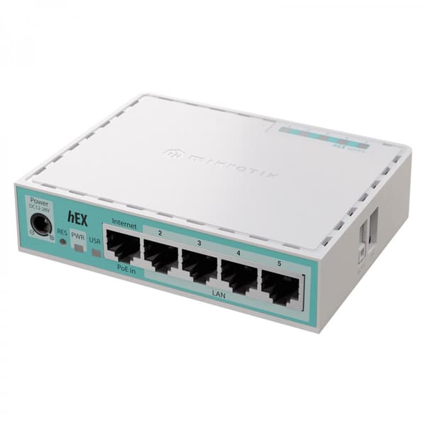 MikroTik RouterBOARD hEX E50UG router 5-port