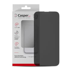 Casper Pro Härdat Glas för iPhone 14 Pro (Detaljhandelsförpackning) (Sekretess) röd