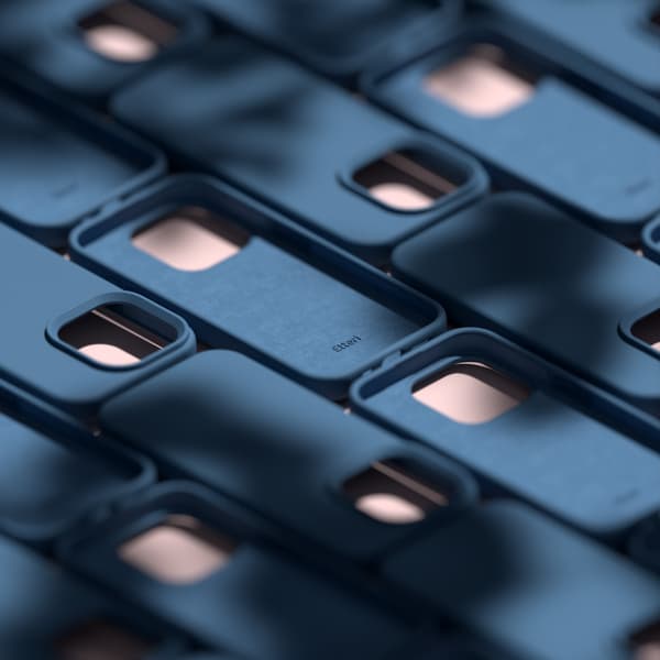 Etteri Silikonskal för Xiaomi Redmi Note 13 5G mörkblå