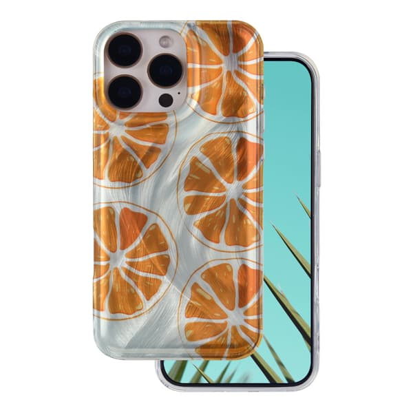 Ultra Trendy Summer skal för iPhone 15 Pro orange orange