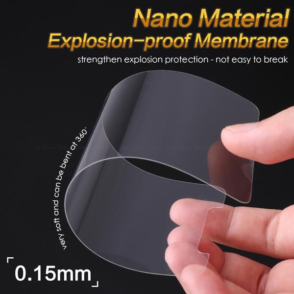 2 kpl nano iphone 11 pro:lle "Transparent"
"Transparent"