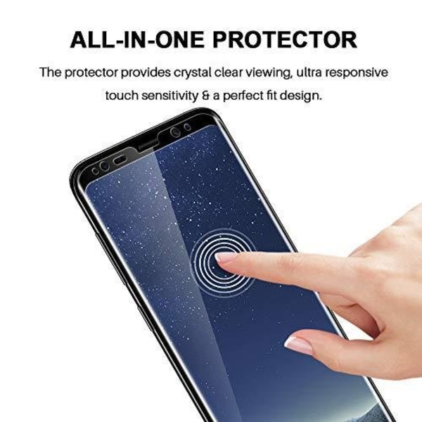 heltäckande skärmskydd  för Samsung Galaxy S8 plus
