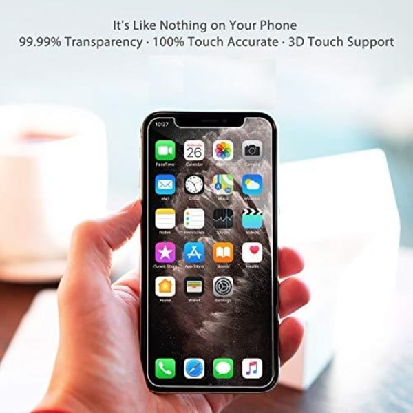 3 kpl Karkaistu lasi iphone 11 pro max "Transparent"
"Transparent"