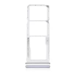 Dubbel SIM-kortshållare för Xiaomi Redmi Note 9S / Note 9 Pro 4G (Glacier White)