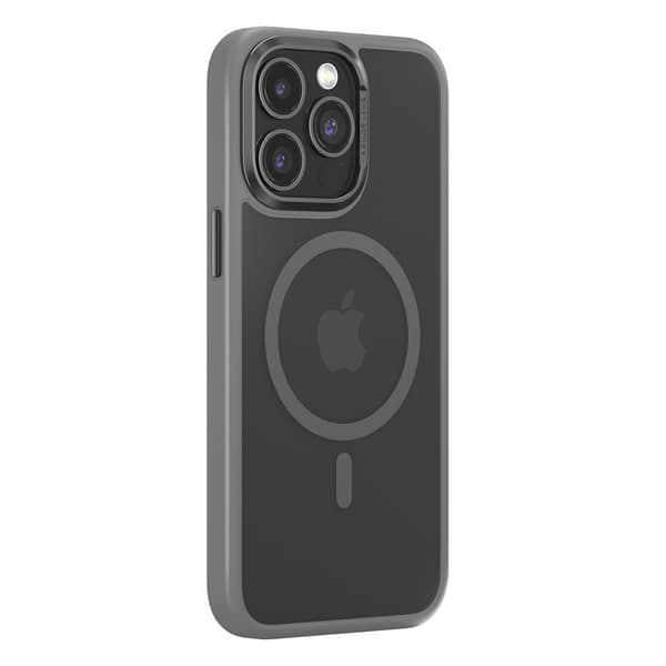 Comma fodral Joy Elegant Mag för iPhone 15 Plus grå