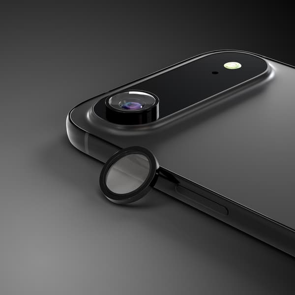 Etteri kameralinsskydd för iPhone 17 Air svart