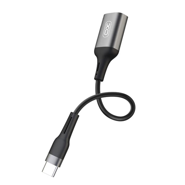 XO-adapter OTG NB201 USB - USB-C svart svart
