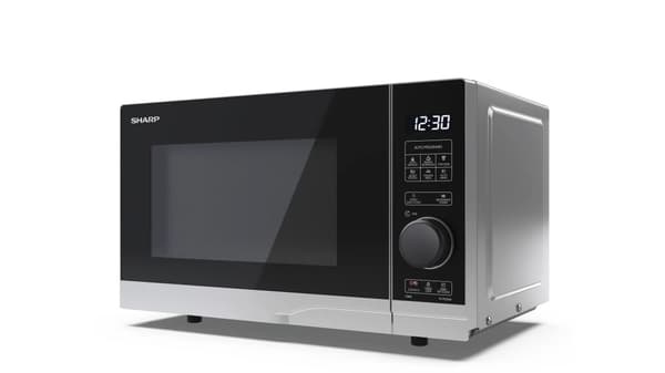 SHARP YC-PS204AE-S Mikrobölgeovn Fritstående 700W 20 liter Silver