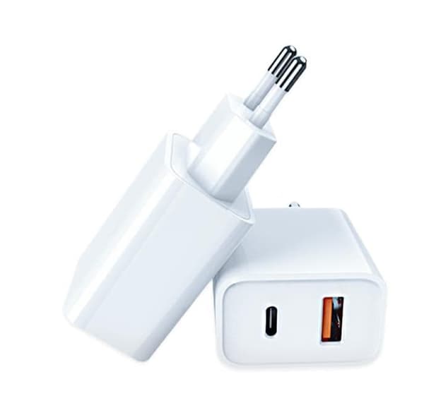 20W iPhone dubbel USB laddare med1 m kabel